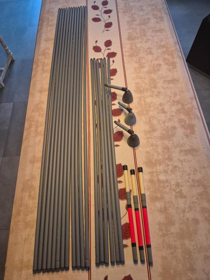 TE KOOP MARKERINGSPALEN, Watersport en Boten, Hengelsport | Karpervissen, Nieuw, Overige typen, Ophalen