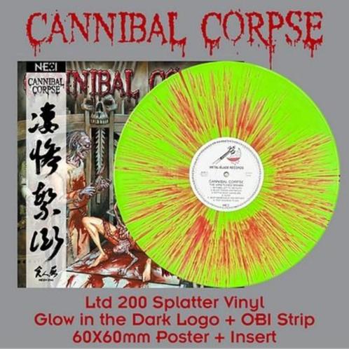 CANNIBAL CORPSE - The Wretched Spawn (Splatter Vinyl) NIEUW, Cd's en Dvd's, Vinyl | Hardrock en Metal, Nieuw in verpakking, Verzenden