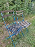 Vintage tuinstoeltjes, Tuin en Terras, Tuinstoelen, Ophalen, Gebruikt