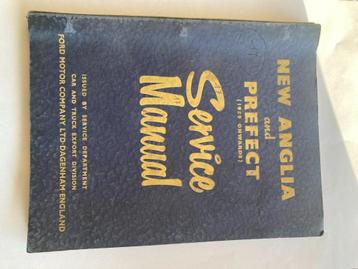 FORD Anglia en Prefect onderhoudsboek 1959