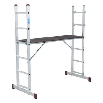 Kamersteiger 4in1 Krause, Doe-het-zelf en Bouw, Steigers, Zo goed als nieuw, Rolsteiger of Kamersteiger, Minder dan 2 meter, Ophalen