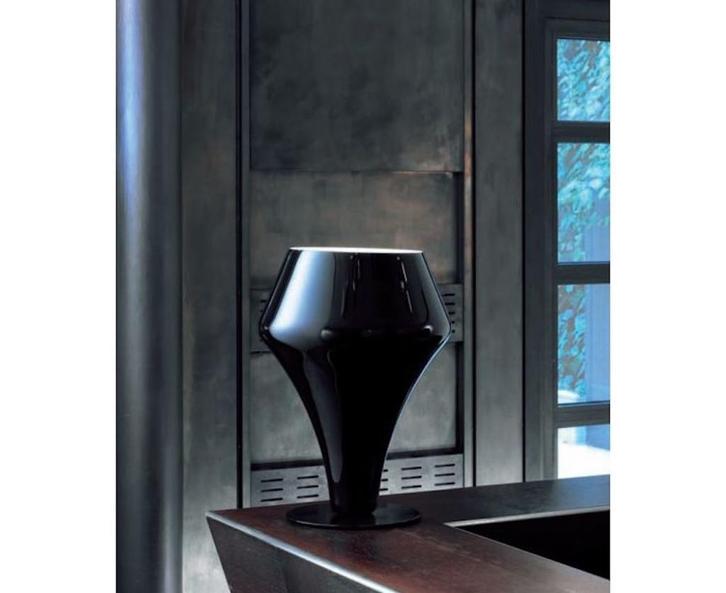 Leucos Alma 60 Terra - Lampe de table - NEUVE DANS SA BOÎTE, Maison & Meubles, Lampes | Lampes de table, Neuf, 50 à 75 cm, Verre