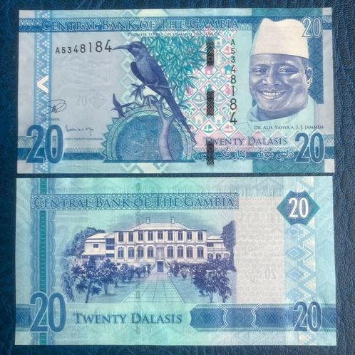 Gambia - 20 Dalasis 2015 - Pick 33 - UNC, Postzegels en Munten, Bankbiljetten | Afrika, Los biljet, Overige landen, Ophalen of Verzenden