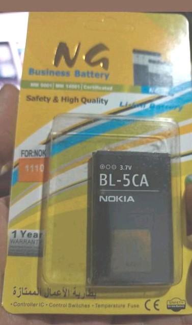 Originele Nokia BL-5CA batterij voor Nokia 1100..., Audio, Tv en Foto, Accu's en Batterijen, Nieuw, Oplaadbaar, Ophalen of Verzenden