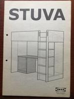 Hoogteslaper Ikea Stuva - wit, Huis en Inrichting, Ophalen, 100 cm, Hoogslaper, Eenpersoons