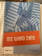 MS Word + Excel 2019, Boeken, Software, Eddy Van den broeck, Ophalen of Verzenden, Zo goed als nieuw