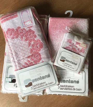 Nieuwe vintage handdoekenset Santens 