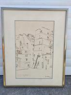 dessin paris signe robert liard, Ophalen of Verzenden