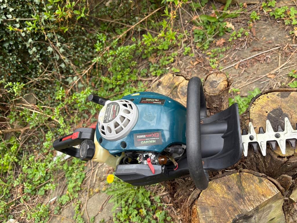 Taille-haie Thermique PowerPlus - Lamier 60cm, Ophalen, Gebruikt, Benzine