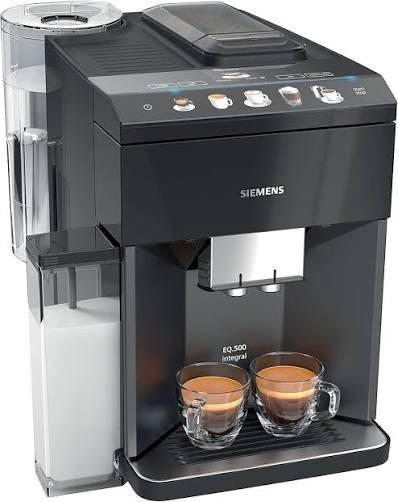 Machine café, cappuccino Siemens EQ500 Integral comme neuve, Electroménager, Cafetières, Comme neuf, Café moulu, Café en grains