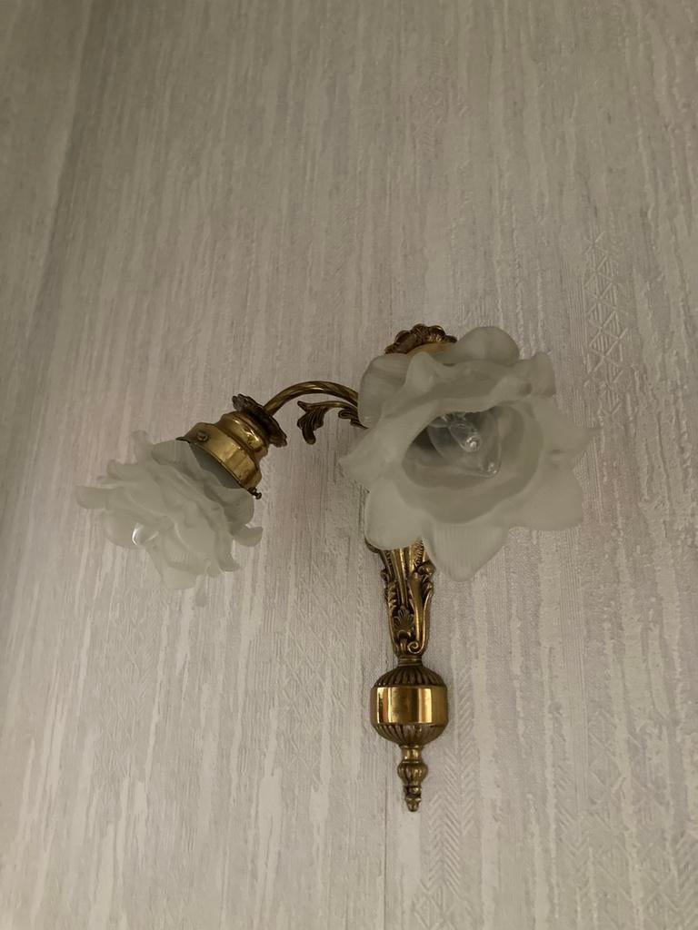 Belle lampe murale baroque/rococo — Vintage des années 1950, Maison & Meubles, Lampes | Appliques, Enlèvement, Utilisé