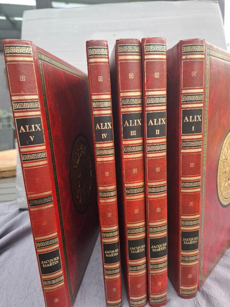 ALIX Set van 5 delen 1-2-3-4-5 Rombaldi MARTIN EO 1982, Boeken, Stripverhalen, Gelezen, Eén stripboek, Ophalen