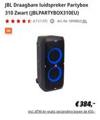 JBL PARTYBOX 310 Nouvelle garantie 2 ans, Enlèvement, JBL