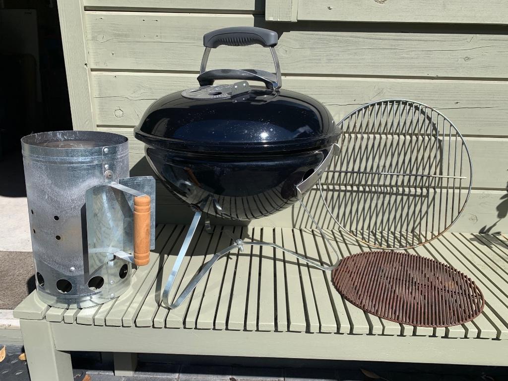 Weber Smokey joe Tafel BBQ, Tuin en Terras, Ophalen, Gebruikt, Weber, Met accessoires