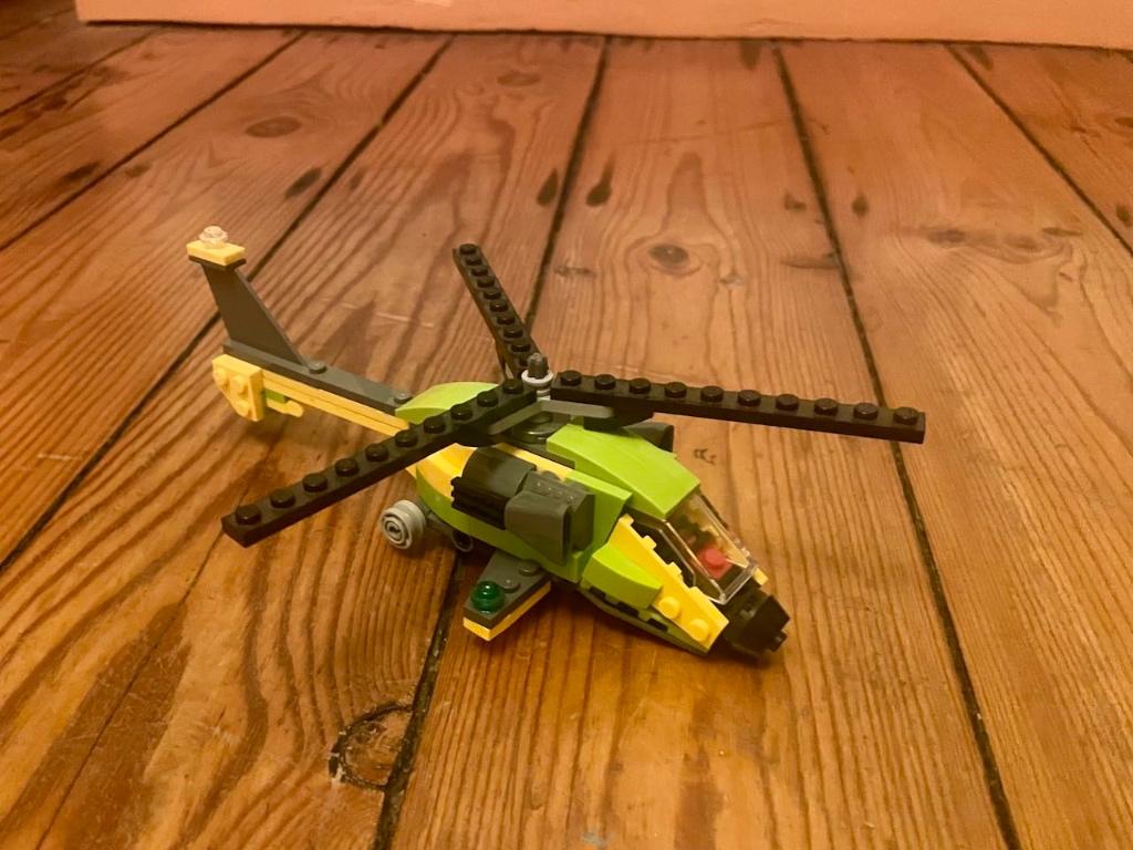 LEGO Creator 3-in-1 helikopteravontuur (31092), Lego, Compleet, Ophalen of Verzenden, Zo goed als nieuw