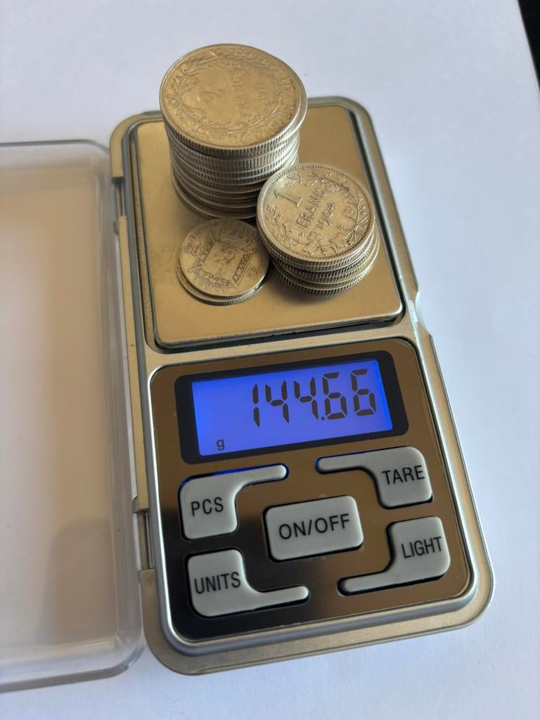 Belgische zilveren muntencollectie, Postzegels en Munten, Ophalen, Zilver, Zilver