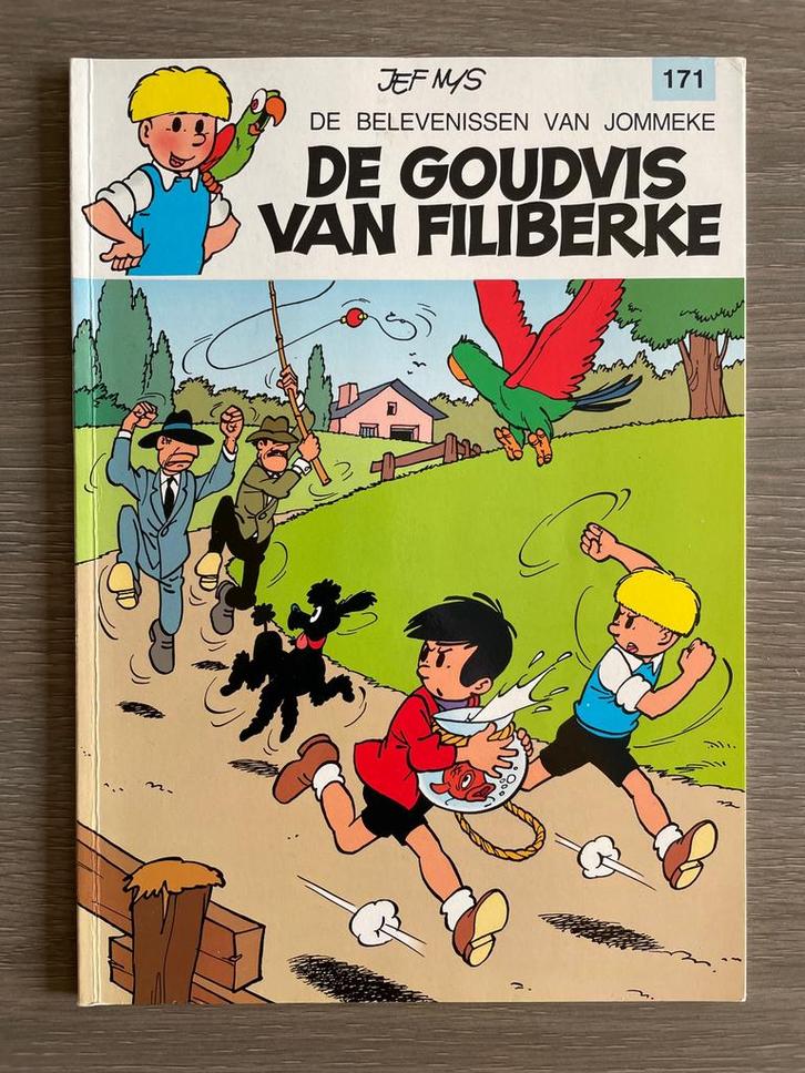 171. De goudvis van Filiberke, Boeken, Stripverhalen, Zo goed als nieuw, Eén stripboek, Ophalen of Verzenden