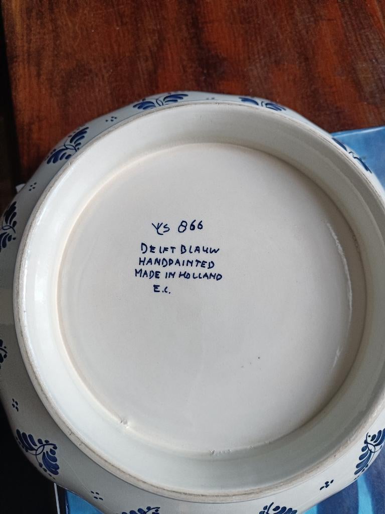 Bord in Delft's blauw faience, Antiquités & Art, Enlèvement