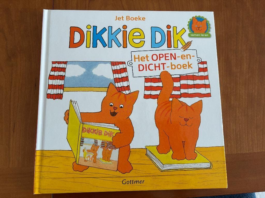 Dikkie Dik het open en dicht boek ( Jet Boeke ), Ophalen of Verzenden, Gelezen, Jet Boeke, 2 tot 3 jaar