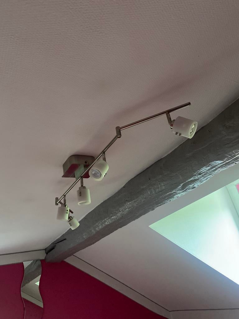 Spot, miroir, porte manteaux, rideau, plaque aimantée, Maison & Meubles, Enlèvement, Utilisé