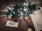 100 Kerstlampjes warm wit / verschillende standen, Enlèvement, Utilisé