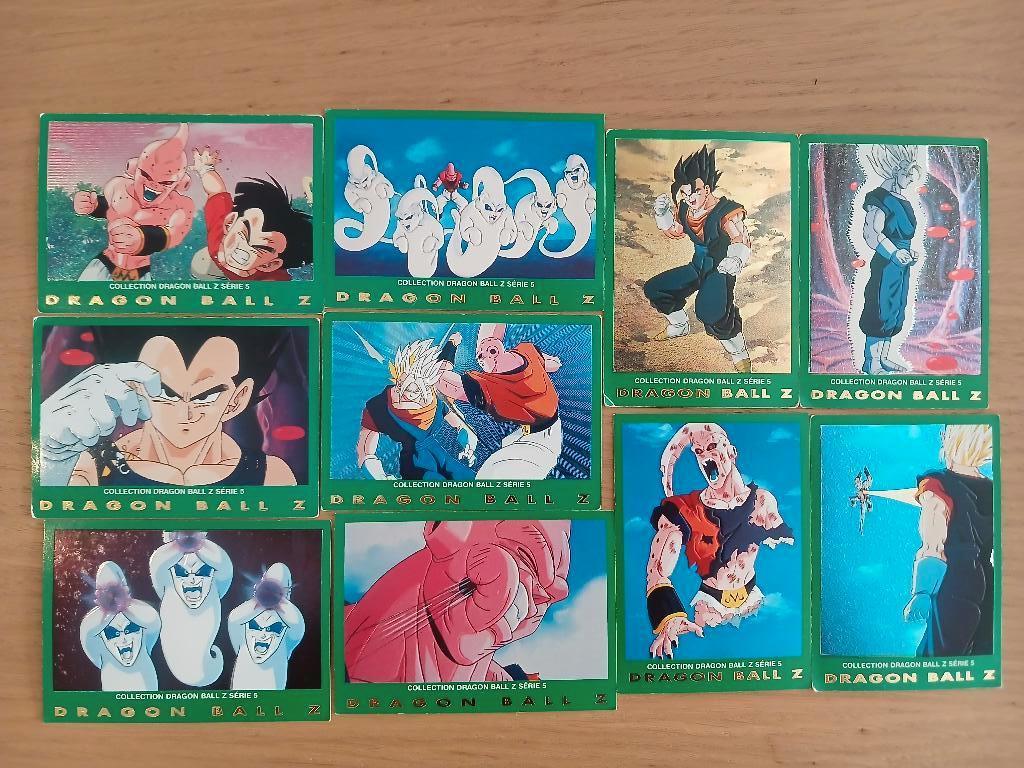 Cartes Dragon Ball Z serie 5, Collections, Enlèvement ou Envoi, Utilisé, Carte(s) à jouer