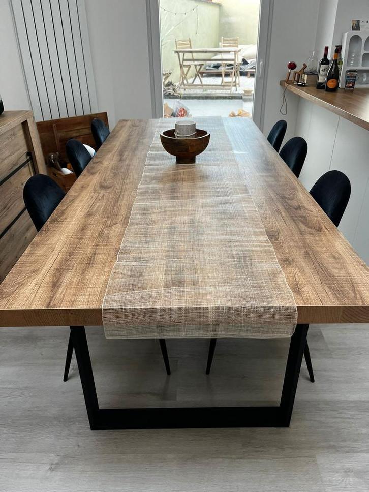 Salle à manger complète en contre-plaqué., Huis en Inrichting, Complete eetkamers