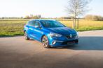 Renault megane GT Line * benzine * garantie, Auto's, Voorwielaandrijving, 4 cilinders, Blauw, Leder en Stof