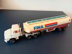 Majorette Scania 140 petrol Tanker Fina 1:60, Ophalen of Verzenden, Majorette