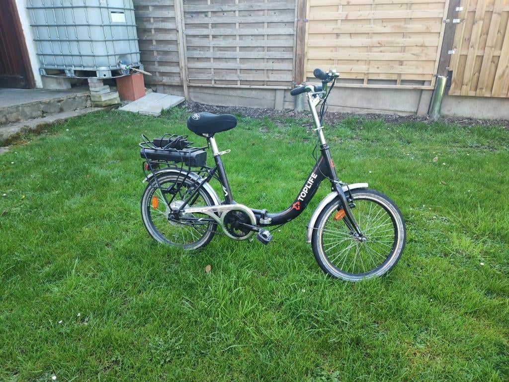 Vélo Électrique Pliant TOPLIFE - Très bon état - Idéal Ville, Fietsen en Brommers, Elektrische fietsen, Gebruikt, Overige merken