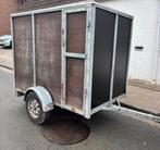 Gesloten aanhangwagen enkelas, Auto diversen, Ophalen, Gebruikt