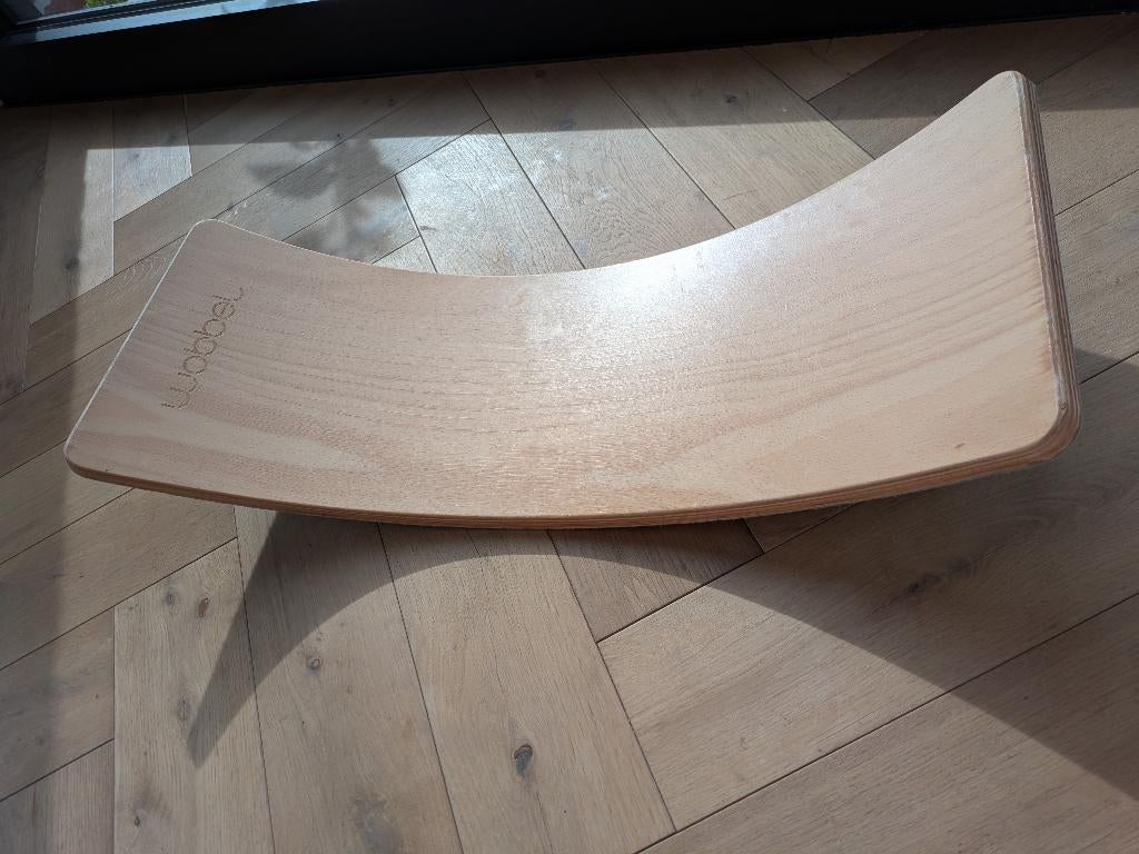 Wobbel met lichtblauwe vilt, Kinderen en Baby's, Ophalen, Gebruikt