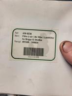 Luchtfilters Briggs & Stratton, Tuin en Terras, Ophalen