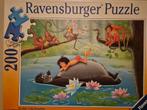 Puzzle 200 pièces Ravensburger Disney"Le livre de la jungle", Enlèvement