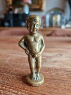 Messing manneke pis Brussel, Antiek en Kunst, Antiek | Brons en Koper, Ophalen of Verzenden
