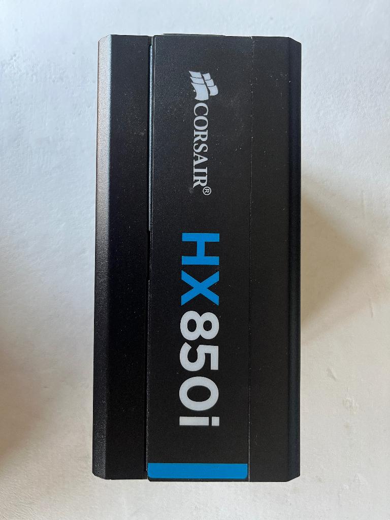 Corsair HX850i – 850W voeding – Platinum, Computers en Software, Interne voedingen, Ophalen of Verzenden, Zo goed als nieuw