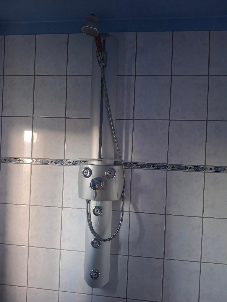 Hansgrohe Pharo douchepaneel met massagejets, Ophalen, Gebruikt, Chroom, Douche
