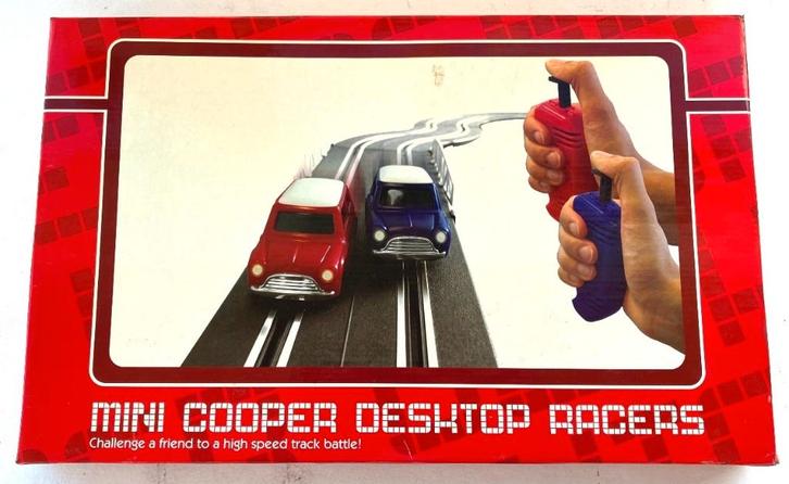 Racebaan MINI desktop racers., Enfants & Bébés, Jouets | Circuits, Comme neuf, Circuit, Enlèvement ou Envoi