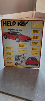 Blikken bord Ferrari help key, Verzamelen, Ophalen