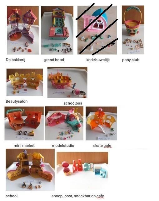 verschillende mini sweety's ( zoals polly pocket), Verzamelen, Poppetjes en Figuurtjes, Zo goed als nieuw, Ophalen of Verzenden