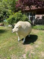 Beeld Texel schaap, gazon, tuin, boerderij 100cm, Ophalen, Nieuw, Kunststof, Dierenbeeld