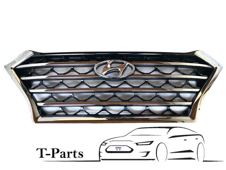 Hyundai tucson facelift grille nieuw rooster bumper voorbump, Auto-onderdelen, Carrosserie, Bumper, Hyundai, Nieuw