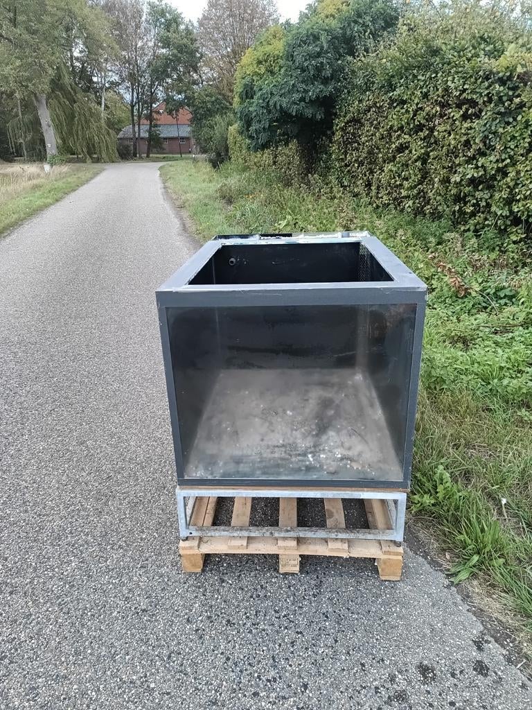 80x120x93cm Kweekbak, uitzwembak,quarantaine, vijver, koi, Ophalen, Gebruikt