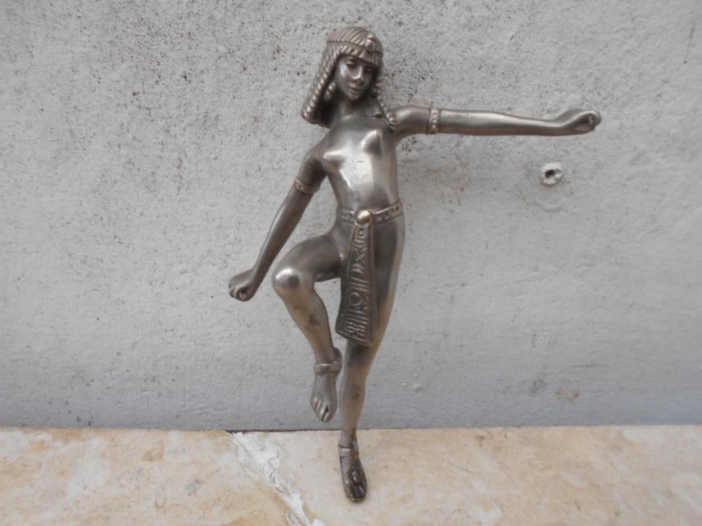 beeldje ART-DECO  erotische danseres  1930, Ophalen of Verzenden, Brons