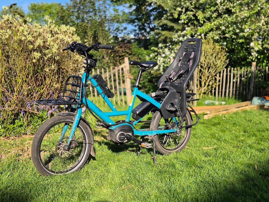 Velo cargo longtail Tern Quick Haul D7i, Vélos & Vélomoteurs, Vélos | Vélos avec bac, Comme neuf, Autres marques, 1 enfant, Électrique