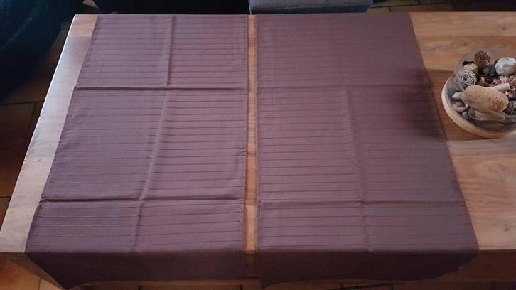 Lot 2 chemins table bruns foncés Neufs, Huis en Inrichting, Keuken | Textiel, Nieuw, Placemat, Bruin, Ophalen of Verzenden