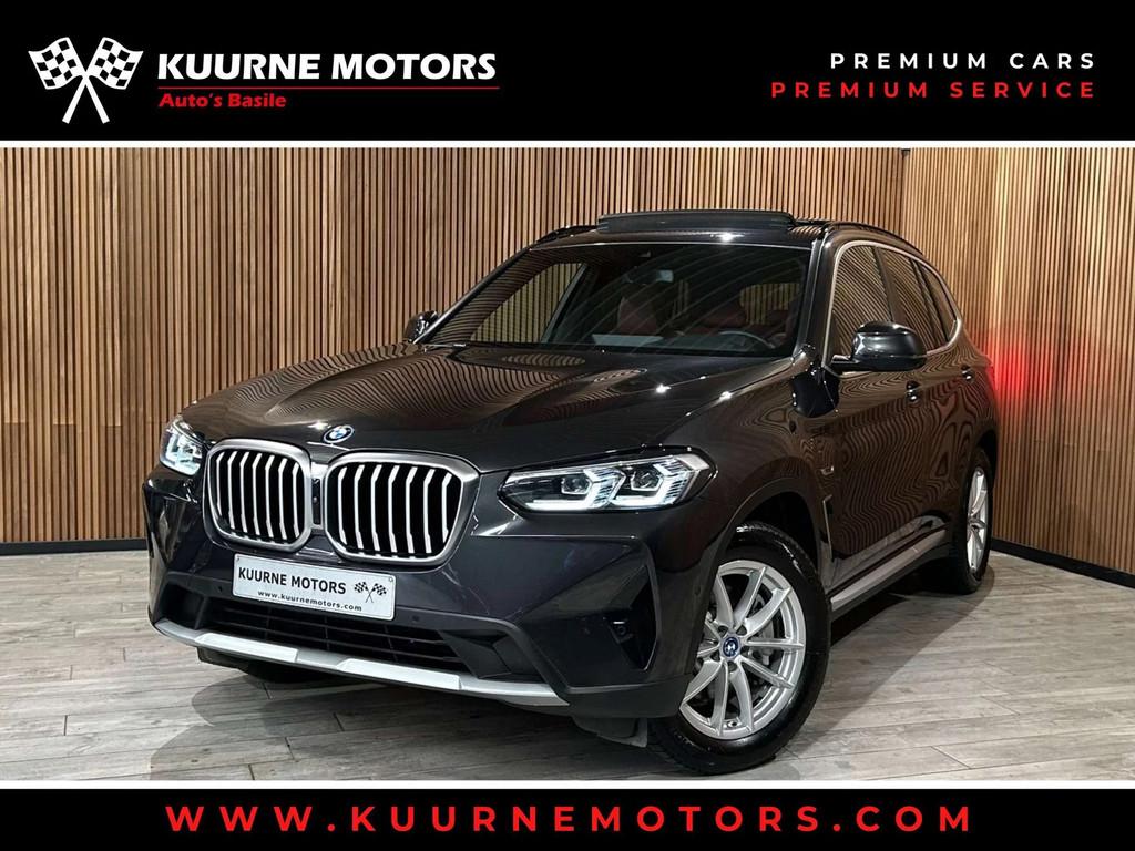 BMW X3 xDrive30e xLine Pano/Cam360/Leder/SportZet/Hud *1j ga, Auto's, Automaat, Euro 6, 4 cilinders, USB
