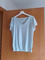 Lichtblauw blousje Amania Mo (maat B 36, NL 34, I 40), Enlèvement ou Envoi, Taille 36 (S), Comme neuf, Amania Mo
