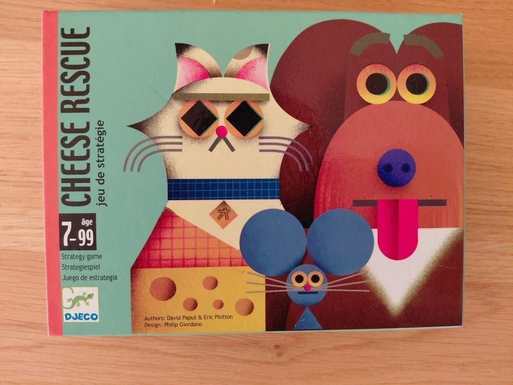 Cheese Rescue (Djeco) - Strategiespel, Drie of vier spelers, Ophalen, Zo goed als nieuw, Djeco