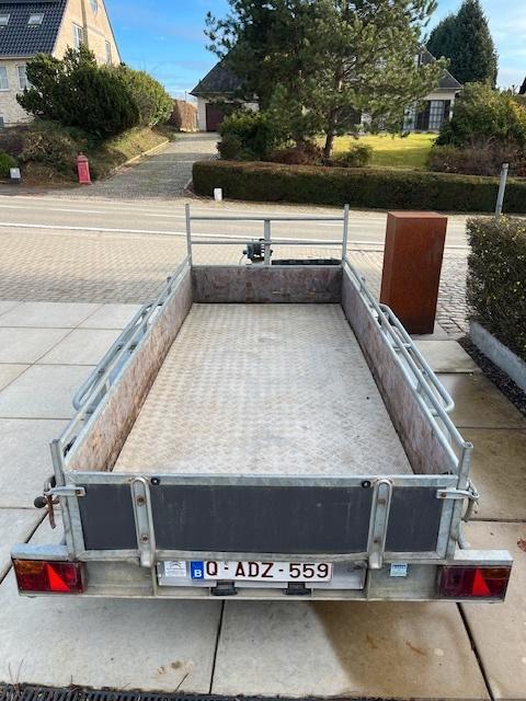 Heel sterke geremde aanhangwagen Hapert, Auto diversen, Aanhangers en Bagagewagens, Ophalen